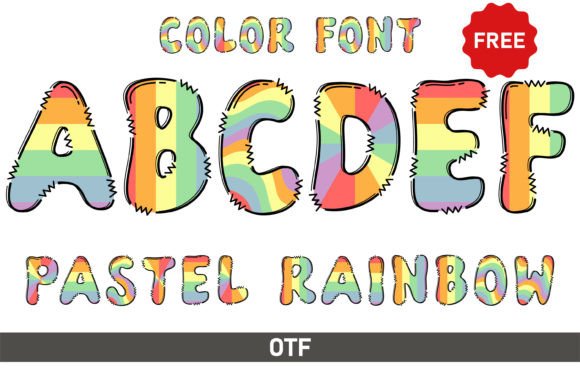 Designing with Pastel Rainbow: A Practical Guide to Using Color Fonts Effectively