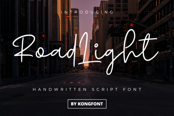 Discover Road Light: The Playful Handwritten Font Elevating Modern Design
