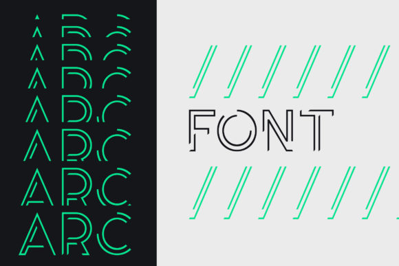 Evaluating the Arc Display Font for High-Impact Branding