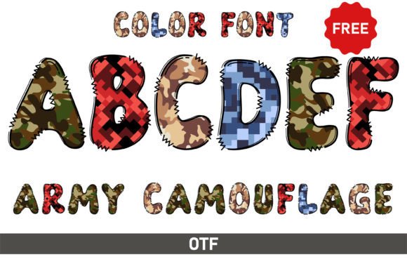 Evaluating the Army Camouflage Font for Modern Design Projects