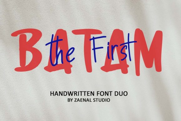 First Batam: A Practical Look at a Duo Display Font for Creative Projects
