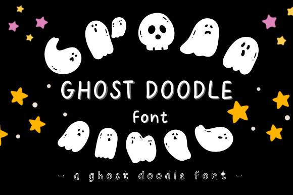 Ghost Doodle: The Typeface That Turns Simple Text into a Spooky Spectacle