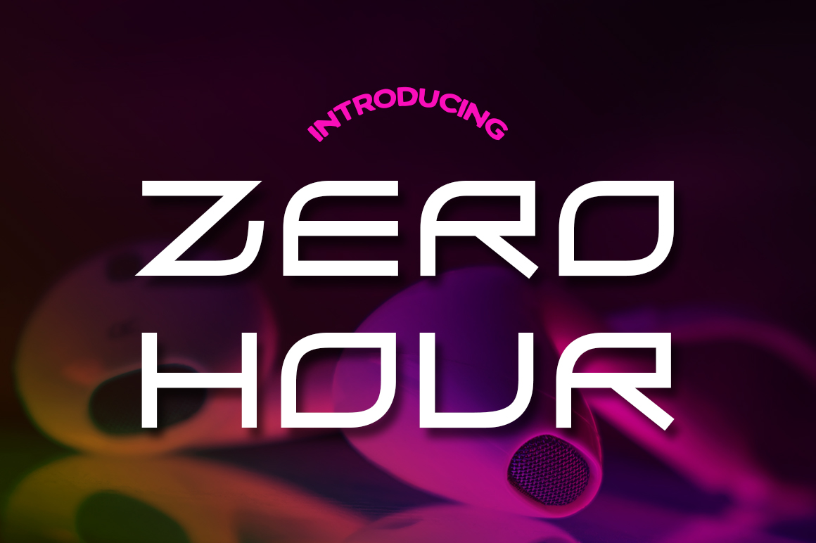 Integrating the Zero Hour Typeface into Modern Visual Workflows
