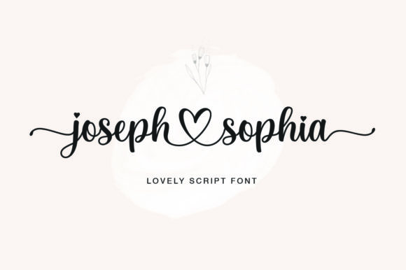 Joseph Sophia: A Charming Font for Elegant Designs