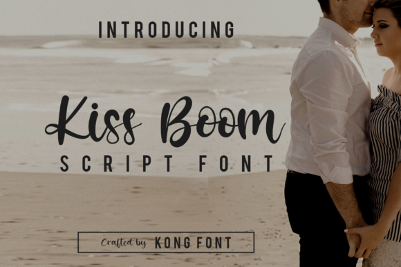 Kiss Boom: The Modern Script Font for Designers and Crafters