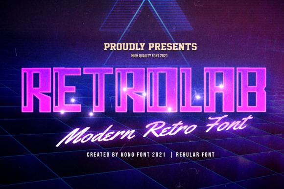 Retro Lab: A Strategic Font Choice for Modern Creative Projects
