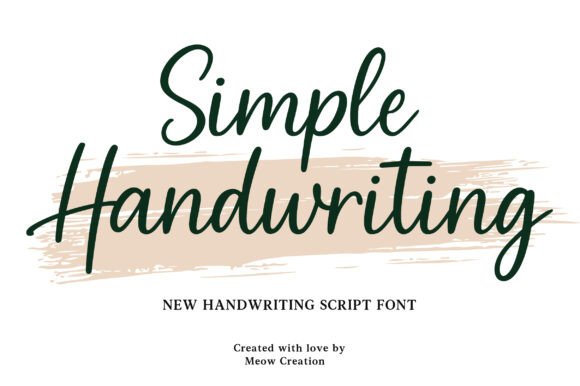 Simple Handwriting: A Practical Evaluation for Modern Design