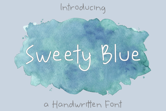 Sweety Blue: The Handwritten Font Bringing Authenticity to Modern Design