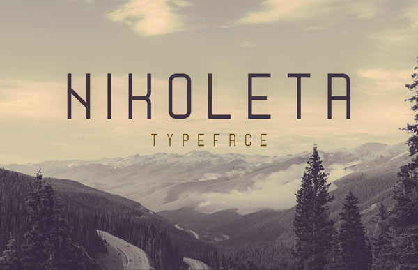 The Bold Elegance of Nikoleta: A Modern Sans Serif for Creative Projects