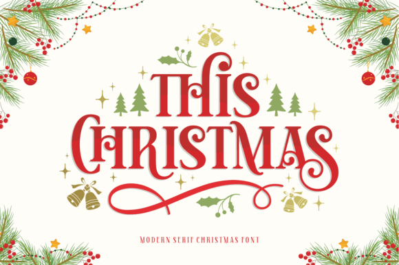This Christmas: Embracing Festive Flair with Modern Typography